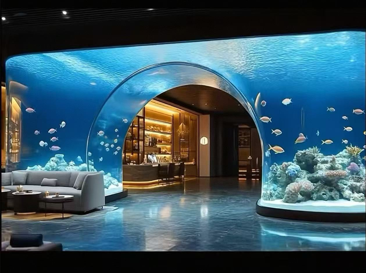 Premium Custom Acrylic Exhibition Aquariums: The Art of Aquatic Display